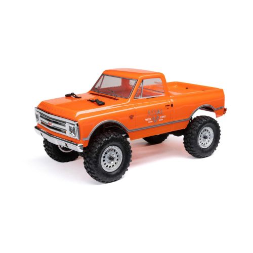 AXI00001V2T3 - 1_24 SCX24 1967 Chevrolet C10 4WD Brushed Truck RTR. Orange Axial AXI00001V2T3