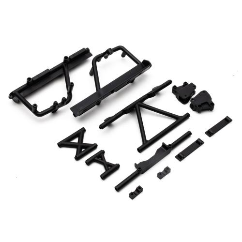AXI231034 - Cage Supports Battery Tray (Black) RBX10 Axial AXI231034