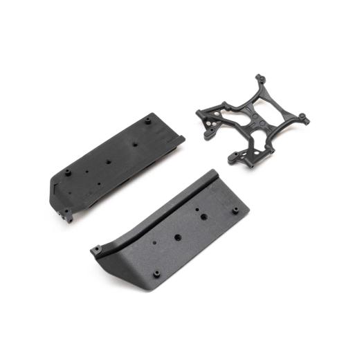 AXI231049 - Chassis Side Plates & Rear Brace: SCX10 III BC Axial AXI231049