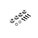 AXI252011 - SCX6: 17mm Hex Set with Pins (4)