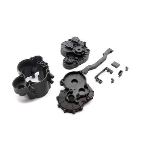 AXI252013 - SCX6: 2-Speed Transmission Case_Brace Set Axial AXI252013