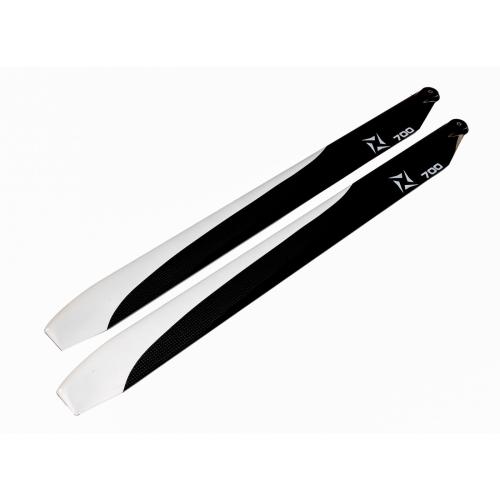 BLH-1677 - Carbon Fiber Main Rotor Blades: 700mm BLH-1677