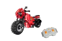 C51024W - CaDA Race Track Motorrad (484 Teile)