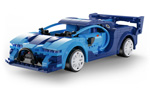 C51073W - Blue Race Car (325 Teile)