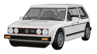 COBI-24662 - Volkswagen Golf GTI (1976-1983) (74 pcs)