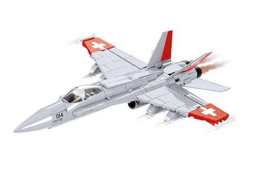 COBI-5819 - F_A-18C Hornet Swiss Air Force (540 Teile) COBI COBI-5819