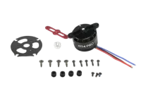 DJII010565 - DJI S800 EVO Motor mit rotem Prop Cover (Part04)