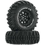 DTXC4026 - Deep Woods CR C3 Mounted 1.9 Crawler Tires. Black (2)