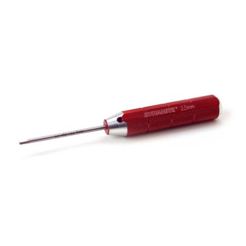 DYN2902 - Dynamite Aluminium-Innensechskantschluessel 2.5mm. rot DYN2902