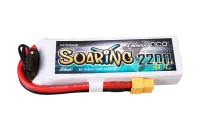 GEA223S30X6GT - Gens ace G-Tech Soaring 2200mAh 11.1V 30C 3S1P Lipo Battery Pack with XT60 Plug