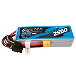 GEA256S80X6GT - Gens ace G-Tech 2500mAh 22.2V 80C 6S1P Lipo Battery Pack with XT60 plug
