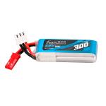 GEA3002S60JRED - Gens Ace 300 mAh 7.6 V 60C 2S1P HV Lipo-Akku