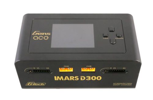 GEA300WD300-EB - Gens ace iMars D300 300W_700W RC Akku Ladegeraet EU schwarz GEA300WD300-EB