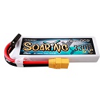 GEA333S30X9GT - Gens ace G-Tech Soaring 3300mAh 11.1V 30C 3S1P Lipo Battery Pack with XT90 plug