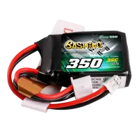GEA3502S35JST - Gens ace 350mAh 2S 7.4V 35C Lipo Battery Pack