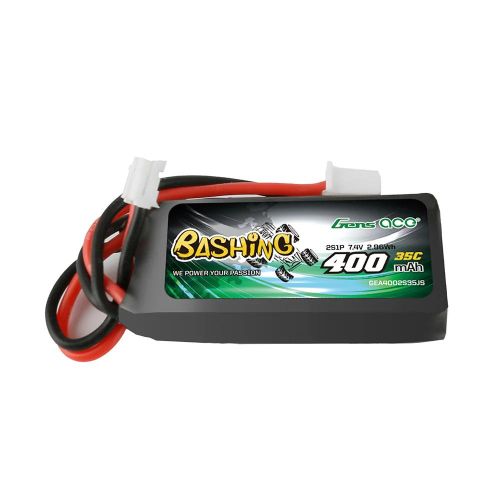 GEA4002S35JS - Gens ace 400 mAh 7.4 V 2S1P 35C Lipo-Akkupack GEA4002S35JS