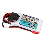 GEA4503S30JGT - Gens ace G-Tech Soaring 450mAh 11.1V 30C 3S1P Lipo Battery Pack with JST-SYP Plug