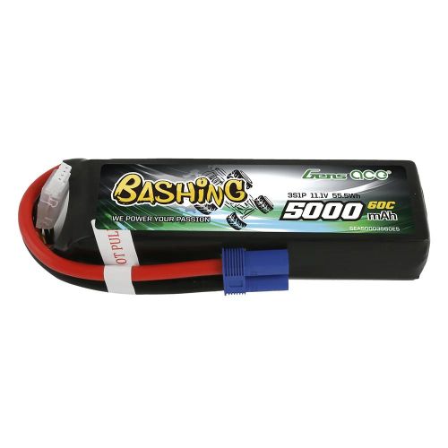 GEA50003S60E5 - Gens ace 5000 mAh 11.1 V 3S1P 60C Lipo-Akkupack GEA50003S60E5