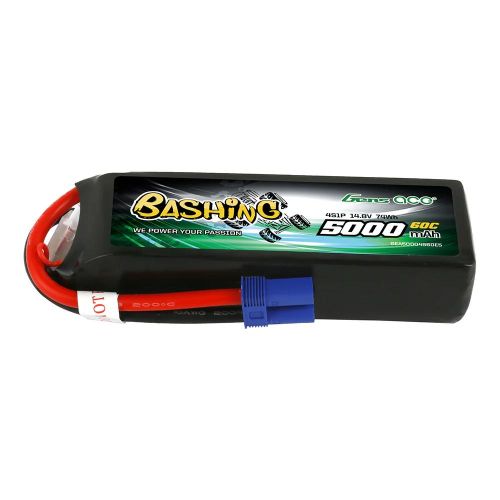 GEA50004S60E5 - Gens ace 5000 mAh 14.8 V 4S1P 60C Lipo-Akkupack GEA50004S60E5