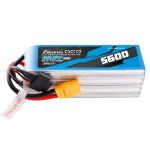 GEA566S80X9GT - Gens Ace G-Tech 5600 mAh 22.2 V 80 C 6S1P XT90 LIPO-Akku