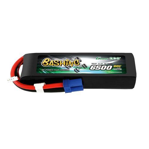 GEA65003S60E5 - Gens ace 6500mAh 11.1V 60C 3S1P Lipo-Akkupack GEA65003S60E5