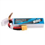 GEA9004S80X6 - Gens Ace 900 mAh. 14.8 V. 80C. 4S1P LiPo-Akku