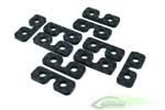 H0075-S - Carbon Fiber Servo Spacer (10pcs)