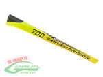 H0366-S - Carbon Fiber Tail Boom Yellow - Goblin Speed