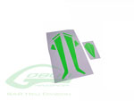 H0589-S - Landing Gear and Fin Green Sticker - Goblin 380