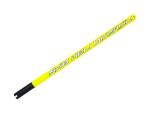 H1767-S - 25mm Aluminum Heckrohr Yellow