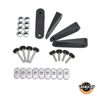 HDW-SHIM10-TRK - 10 Shim Set for Clamp Mounting on T-Track