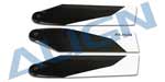 HQ1200B - 120 Carbon Fiber Tail Blade 3-Blades
