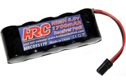 HRC05517F - Empfaenger Akku NiMH 5S 6V 1700mAh (UNI Stecker) HRC HRC05517F