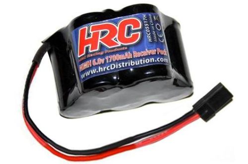 HRC05517H - Empfaenger Akku NiMH 5S 6V 1700mAh hump (Uni Stecker) HRC HRC05517H