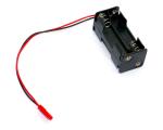 HRC9273A - Batteriehalterung - AAA - 4 Zellen - Square - mit BEC Stecker