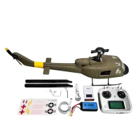 HSM-450-R-UH-GY - RotorScale 450 RTF UH-1A Huey