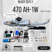 HSM-470-R-AH1W-GR - RotorScale 470 AH-1W Super Cobra RTF