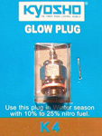 KY74491 - Kyosho Glow Plug K4