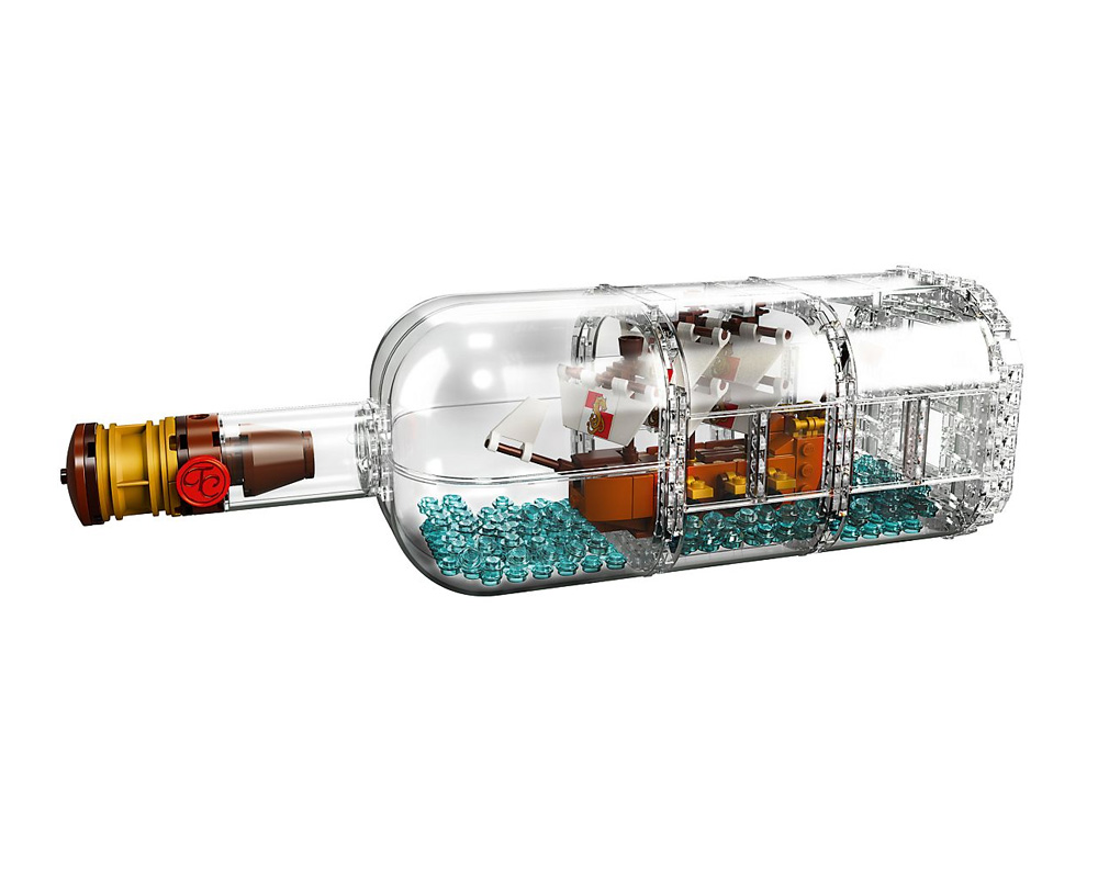 Lego Ideas Schiff In Der Flasche 962 Teile