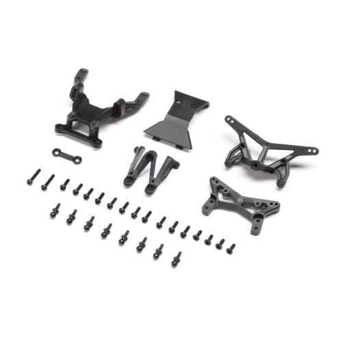 LOS-1770 - Front & Rear Towers. Bumper: Micro-B LOSI LOS-1770