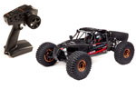 LOS03028T2 - Lasernut U4 4WD Rock Racer Brushless RTR with Smart and AVC 1_10 Black