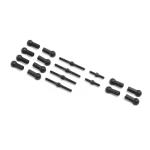 LOS211027 - Adjustable Turnbuckle Set (6): Mini JRX2