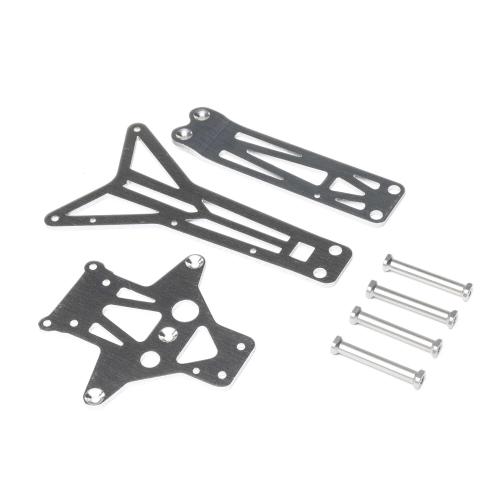 LOS230105 - Top Chassis Brace and Standoffs. Front_Rear: RZR Rey LOSI LOS230105