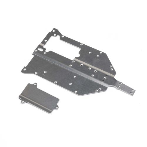 LOS231097 - Chassis w_Motor Cover Plate: Hammer Rey LOSI LOS231097