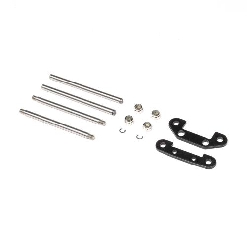 LOS234054 - Front Hinge Pins and Brace Set: RZR Rey LOSI LOS234054