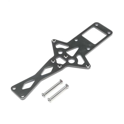 LOS251062 - Center Chassis Brace and Stand Offs: Super Baja Rey LOSI LOS251062