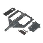 LOS251083 - Chassis Motor & Battery Cover Plates: Super Rock Rey