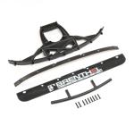 LOS251105 - Front Bumper and Rubber Valance: SBR 2.0