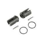LOS252090 - Front_Rear Center Drive Dogbone Coupler (2): 5ive-T 2.0