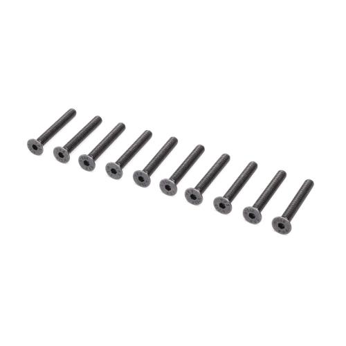 LOS265002 - Flat Head Screws. M4 x 30mm (10) LOSI LOS265002